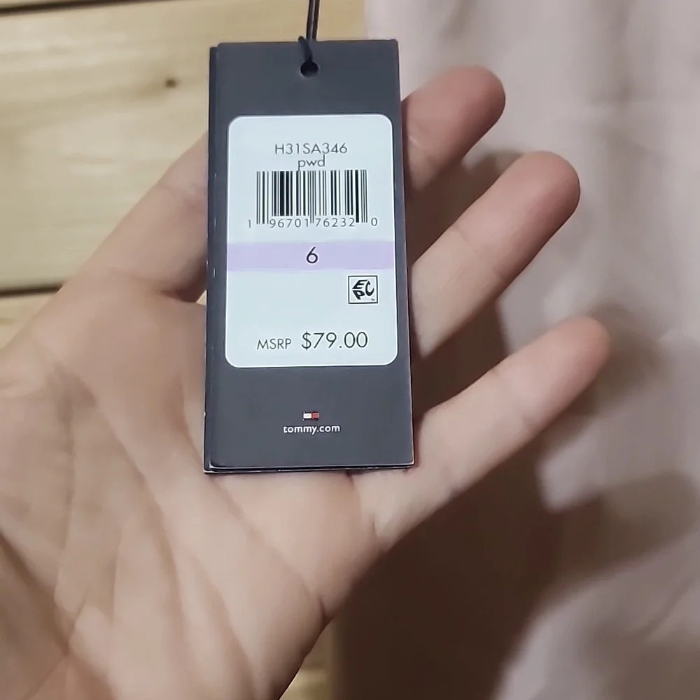 Tommy Hilfiger TheFlex Skirt Size 6 NWT Pastel Pink - Picture 8 of 8